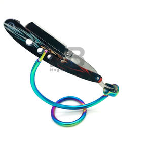 มีดโกนหนวดแบบพับได้ ใบมีดเดี่ยว สแตนเลส สตีล สำหรับโกนหนวด  รับผลิตตามแบบ OEM เป็นมิตรต่อสิ่งแวดล้อม สำหรับผู้ชาย - Product Image 6