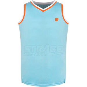 Maillot de basket respirant grande taille, dernière collection, prix de gros fabricant pakistanais, tailles personnalisables, en stock - Product Image 2