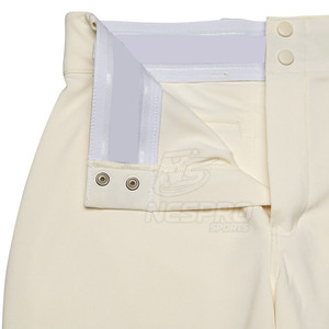 Pantalones de Béisbol Transpirables para Hombre, Nuevo Estilo, Color y Logotipo Personalizables en la Parte Delantera, Tela 100% Poliéster 220g, Servicio OEM, Venta al Por Mayor - Product Image 5