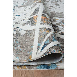 Alfombra Moderna Multicolor Netline Home HL006, 100% Poliéster, No Desprende Pelusa, Fácil de Limpiar, Duradera, 80x150 cm, para Dormitorio y Estudio - Product Image 6