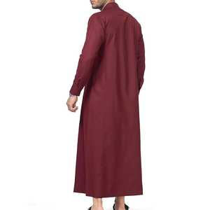 Thobe émirati de luxe blanc, Kandura traditionnelle, vêtement arabe élégant, Jubba pour homme, doux et respirant, tenue islamique moderne - Product Image 2