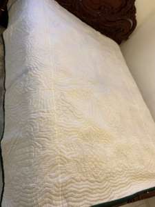 ผ้าห่มปักลายสวยงาม100% ผ้าฝ้ายแท้งานฮาวายงานฝีมือคุณภาพระดับพรีเมียมขายส่ง - Product Image 5