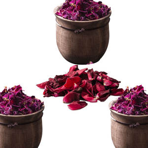 Pétalos de rosa roja seca | Utilizado en tónicos faciales orgánicos - Product Image 1