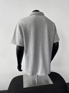 Camiseta de polo para hombre con cuello abatible Jersey de alta calidad Anti-Pilling y antiarrugas Tallas grandes hasta 6XL para golf - Product Image 5