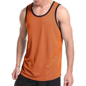 Débardeurs de fitness confortables pour hommes Tissu de haute qualité Respirant Séchage rapide Parfait pour la musculation et les vêtements décontractés Débardeurs - Product Image 4
