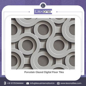 Nouveau design 600x600 Lexona 3D brillant résistant à l'acide 9mm carreaux de sol en porcelaine polie pour cuisine intérieure et salon - Product Image 5