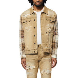 Nouveauté 2025 Ensemble pantalon et veste en jean pour homme d'hiver 100% coton Couleurs personnalisées Respirant Style hip-hop Fabriqué au Pakistan - Product Image 2