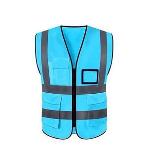 Uniforme de construcción, ropa reflectante de trabajo, chaleco de seguridad reflectante de alta visibilidad, chaqueta, chaleco de seguridad Industrial con logotipo - Product Image 3