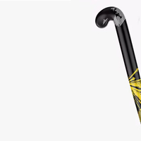 Palo de hockey profesional personalizado de calidad superior, palo de hockey de campo de carbono de edición limitada multicolor