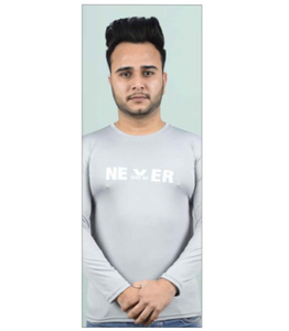Camiseta de manga larga de moda para hombre hecha a mano con tela sin algodón para comodidad durante todo el día - Product Image 2