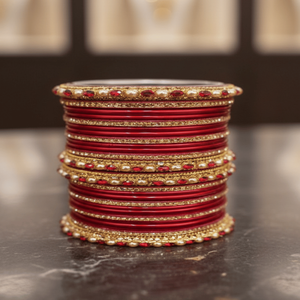 Ruby Royale Lac Fine <b>Bangle</b> <b>Set</b> of 2 - Product Image 4