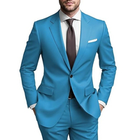 Derniers modèles de costumes pour hommes, veste noire brillante, pantalon, coupe ajustée, simple boutonnage, smoking de mariage pour les soirées de gala, nouveau modèle 3 pièces tendance