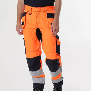 กางเกงคาร์โก้สะท้อนแสงสำหรับผู้ชายกางเกงทำงานปรับแต่งได้สำหรับชุดทำงาน - Product Image 4