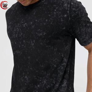 Customizable Vintage Oversize Men's Heavyweight Cotton Acid Wash <b>T</b>-<b>Shirt</b> <b>Long</b> <b>Length</b> with Custom Graphic Design - Product Image 5