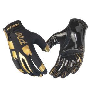 Gants de football américain personnalisés unisexes pour adultes, respirants, design, fabricant, maillot de football américain, grande taille, caractéristique imprimée - Product Image 2