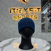 Kualitas Murni Bernapas & Tahan Air Unisex Adjustable Custom Beanie dengan Gaya Gambar untuk Olahraga-100% Bahan Akrilik