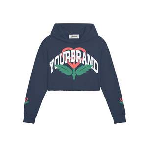 Vente en gros en coton polaire de haute qualité avec logo personnalisé pull-over à capuche respirant pour femmes fabriqué au Pakistan - Product Image 1
