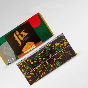 Dubai's viral FIX Postre Chocolate crujiente pistacho barra de chocolate - Product Image 4