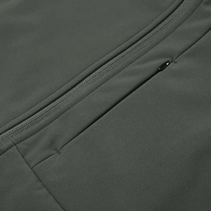 Chaleco Softshell Personalizado de Alta Calidad para Hombre, Cuello Alto, Informal, para Invierno, a la Moda, Impermeable, Transpirable, con Logotipo Frontal - Product Image 6