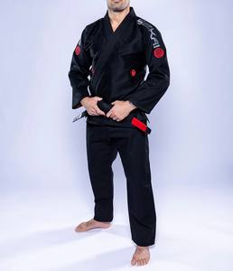 Kimono de Jiu Jitsu Edge Force Sportswear, 460 g/m², 100 % Algodón Lavado, Unisex, Elástico, Antiencogimiento, Ligero y Transpirable para BJJ - Product Image 4