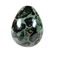 Œuf de Yoni de haute qualité en jaspe Kambaba, pierre naturelle en forme d'œuf, œuf de jade semi-précieux, protection énergétique, exercice vaginal