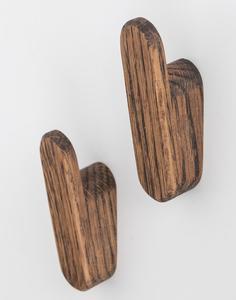 Crochet mural en bois de qualité supérieure Crochet mural décoratif en bois de style vintage pour manteau de salle de bain Crochet pour chapeau fait main naturel - Product Image 5