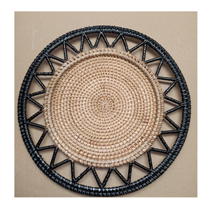 Elegant Handmade Rattan Plate And Natural Woven Rattan <b>Placemat</b> For Restaurant And Home Table Decoration Use - Product Image 2