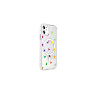 For MagSafe Compatible Clear Magnetic Hard Shell Case for iPhone 11 Strawberry Pattern Mobile <b>Phone</b> Cover Inspired INS Also <b>XR</b> - Product Image 6