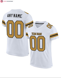 Venta al por mayor camisetas de fútbol americano uniformes de fútbol americano sublimación aceptada tamaños personalizados colores aceptados - Product Image 5