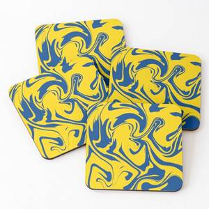 <b>Wood</b> Multicolor Enamel Print Finished Serving Coaster Used for Hotel & Restaurant Tabletop Drink Serving Coasters Home & Kitchen - Product Image 4