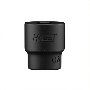 Clé à douille carrée extra courte 6 points Hazet 1/2'' avec profil de traction et trou pour clé pneumatique - Product Image 3