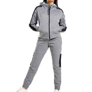 Chándal Deportivo de Invierno Personalizado al por Mayor para Mujer, para Entrenamiento Deportivo, Correr, Corte Regular, 100% Algodón, Tejido de Felpa, Secado Rápido - Product Image 1