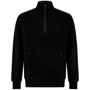 Sweat en coton confortable tous les jours sweat à manches longues hommes vêtements confortables couleur unie deux poches sweat unisexe mode - Product Image 6