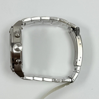 Montre à quartz pour homme, très vendue, 50 mm, verre saphir, cadran à aiguilles, étanche, en acier inoxydable doré, Relojes