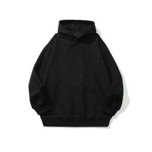 Sudaderas con Capucha de Cielo Estrellado para Parejas, Primavera, Otoño, Invierno, Holgadas, Versátiles, de Felpa, para Hombre y Mujer - Product Image 1