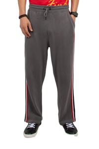 Pantalon ample personnalisé en toile avec dentelle pour hommes, bas de rue décontracté, tenue quotidienne 100% coton, taille élastique, séchage rapide, prix réduit - Product Image 3