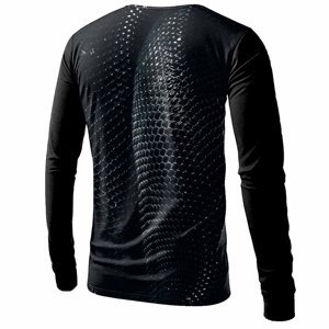 เสื้อเชิ้ตลายพรางหัวกะโหลกแบบ OEM ระบายอากาศได้ดี ปี 2026 สำหรับกิจกรรมกลางแจ้ง แห้งเร็ว ป้องกันรังสียูวี แขนยาว ผลิตจากผ้าโพลีเอสเตอร์ 100% - Product Image 2