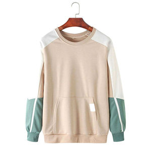 Sudaderas de hombre de la mejor calidad, ropa cómoda de Color sólido y ligera para correr para otoño, técnica teñida lisa - Product Image 1