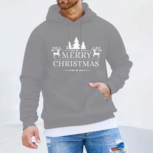 Holiday Season White Christmas Zipper Winter Hoodie Sweatshirt for Men and Women-Festive Pullover with Digital Printing - Product Image 2