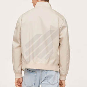 Veste bombardier à col montant pour hommes de haute qualité la plus vendue en gros Design personnalisé Vêtements d'hiver Style High Street - Product Image 3