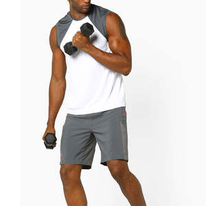 Camiseta sin mangas de punto cómoda transpirable de nuevo diseño para hombre, ropa deportiva informal para gimnasio, correr, venta al por mayor, precio bajo - Product Image 4