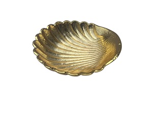 Frutal de aluminio ecológico moderno, forma de barco con galvanoplastia dorada, diseño personalizado - Product Image 2