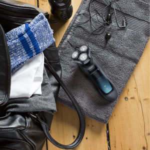 Rasoir rotatif électrique sans fil rechargeable avec affichage numérique, triple lame, utilisation humide/sèche, étanche IPX7, lavable, remplaçable - Product Image 4