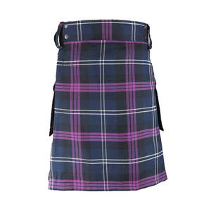 Matériau Tartan de qualité pour hommes, utilitaire moderne KILT Tartan kilt highland vêtement sur mesure kilt scotch pour hommes meilleur - Product Image 1