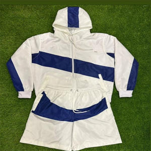 OEM personnalisé 100% survêtement et short en polyester de haute qualité conception de vêtements de rue/d'extérieur - Product Image 2