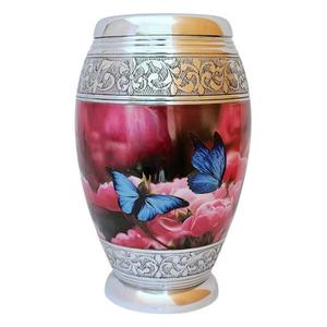 Funeral Memorial Cremation Urn High Demanding <b>Keepsake</b> <b>Ashes</b> Urn Exclusive Range Available in Metal Funeral Memorial Urns - Product Image 6