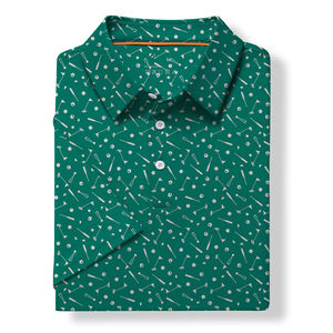 Polo de Golf Elástico de Alta Calidad, Absorbe la Humedad y Protege de los Rayos UV para Días Soleados, Diseño de Corte Regular, Camisetas Polo para Hombre - Product Image 6