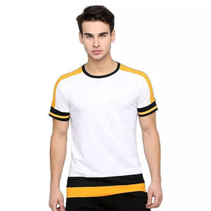 Camiseta de Manga Corta Casual para Hombre, 100% Algodón Tejido, Logotipo y Color Personalizados, Alta Calidad, Secado Rápido, Transpirable - Product Image 5