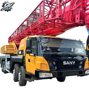 รถเครนไฮดรอลิกเคลื่อนที่ Sany STC500S ขนาด 50 ตัน บูมยืดหดได้ 59.5 เมตร ยี่ห้อจีนแท้ ชั่วโมงการทำงานต่ำ ได้รับการรับรองมาตรฐาน CE - Product Image 1