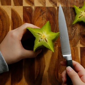 Cuchillo de Chef Japonés de Acero Damasco de Alta Definición, Mango de Madera, Apto para Lavavajillas, Alta Durabilidad, Corte Limpio, Cocinas de Lujo - Product Image 4